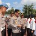 *Sambut HUT ke-75, Puluhan Polwan Polres Trenggalek Ikuti Gaktibplin*