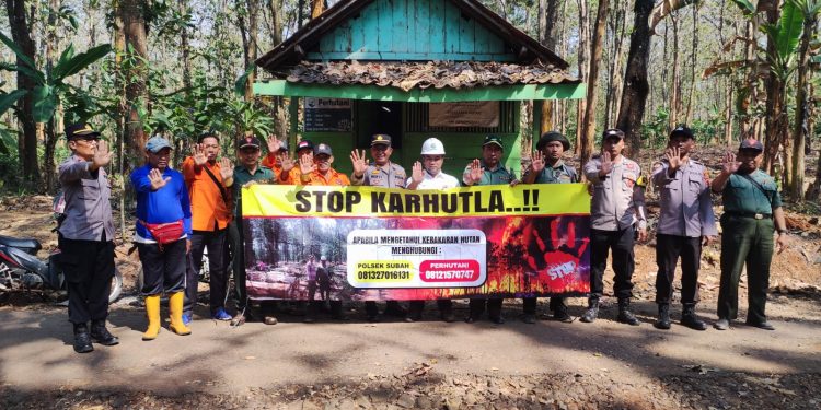Polsek Subah Maksimalkan Langkah Pencegahan Karhutla Melalui Kolaborasi dan Edukasi