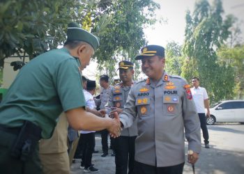 Kapolres Ngawi Pimpin Apel di Polsek Pitu