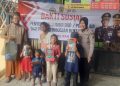 Polres Blitar Kota Berikan Bantuan Sumur Bor, Pompa Air dan Distribusikan Buku Bacaan di Ponpes