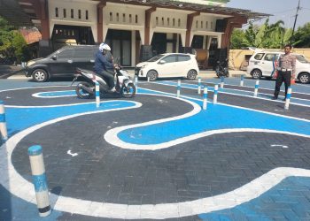 Tindak Lanjuti Perintah Kapolri, Polres Ngawi Ubah dan Sosialisasi Lintasan Uji Praktik SIM C