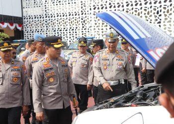 Cek Ranmor Dinas, Kapolres Trenggalek: Pastikan Siap Operasional