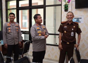 Jalin Sinergitas, Kapolres Ngawi Kunjungi Kejaksaan Negeri