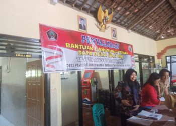 Penyaluran BLT-DD .Desa  Pakisrejo Kecamatan srengat kabupaten Blitar Berlangsung Lancar dan kondusif.