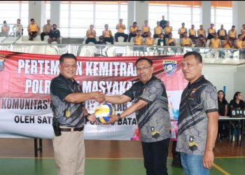 Polres Batang Gelar Turnamen Bola Voli Bhayangkara Cup 2023