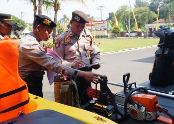Polda Jateng Lakukan Supervisi Peralatan Pendukung Tugas Samapta