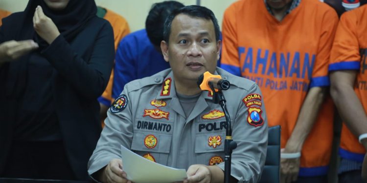 Jatanras Polda Jatim Ringkus Komplotan Pembobol Rumah Lintas Provinsi dan Penadah