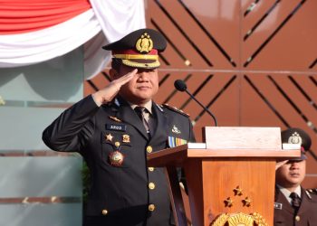 Kapolres Ngawi Pimpin Upacara HUT Kemerdekaan RI ke-78