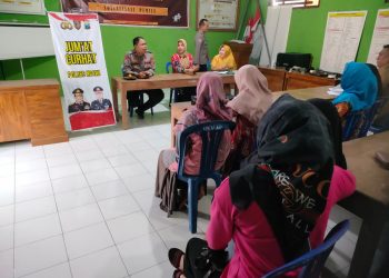 Tampung Curhatan Ibu-ibu PKK, Polres Ngawi Ciptakan Sitkamtibmas yang Kondusif