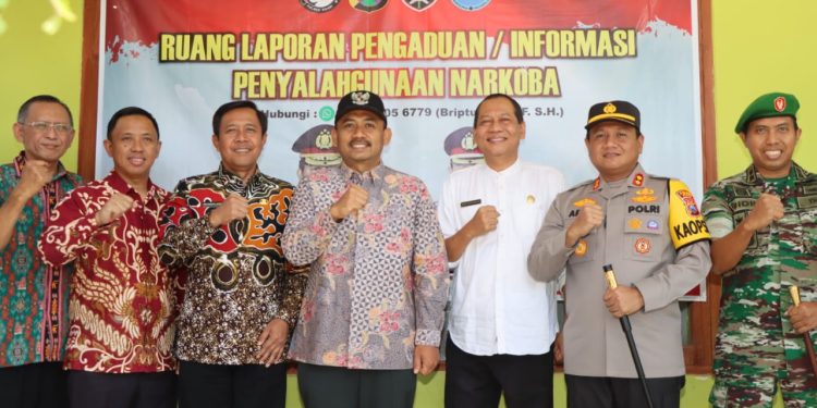 Nota Kesepahaman diteken, Desa Teguhan Resmi sebagai Kampung Tangguh Bebas Narkoba di Ngawi