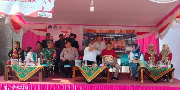 Peringatan HUT RI Desa Bendosari Kecamatan Sanan kulon berlangsung Lancar dan Kondusif