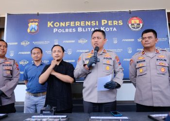 Operasi Tumpas Narkoba 2023: Polres Blitar Kota Berhasil Ungkap 10 Kasus dan amankan 10 Tersangka