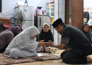 Tembakan Salvo Malam Hari, Iringi Kepergian Anggota Sattahti Polres Ngawi