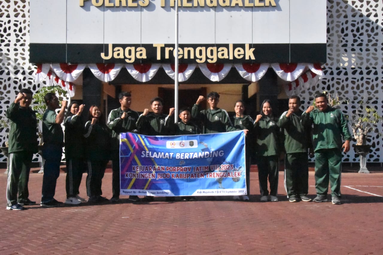 *6 Judoka PJB Polres Trenggalek Ikuti Kejuaraan Porprov Jatim 2023*