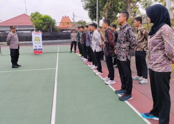 Polres Ngawi Semangati Casis Bintara Polri