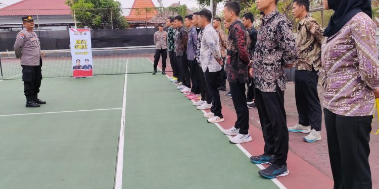 Polres Ngawi Semangati Casis Bintara Polri