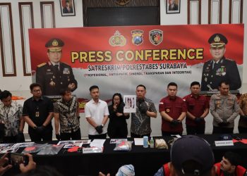 Polrestabes Surabaya Ungkap Pencuri Jaringan International Asal Pakistan, Empat Tersangka Diamankan