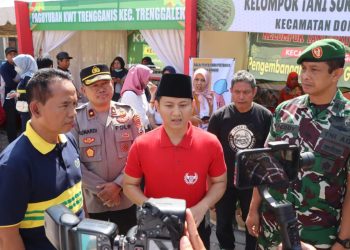 *Wakapolres Trenggalek Apresiasi Terselenggaranya Gerakan Pangan Murah*