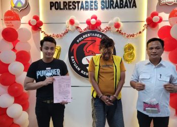 Polrestabes Surabaya Berhasil Ungkap Peredaran Narkoba, 48 Poket Sabu Disita