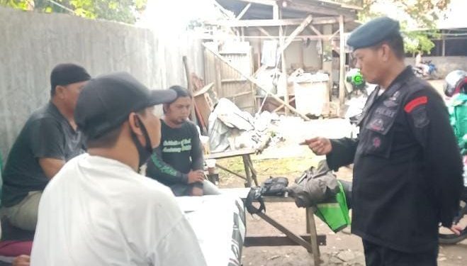 SAT BRIMOB POLDA JABAR LAKSANAKAN PATROLI HARKAMTIBMAS DI DESA WINONG