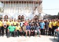 Polres Blitar Kota Kerja Bakti Bangun Masjid Bersama Warga Lingkungan Yosenan Tanjungsari