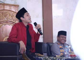 Polres Ngawi Gelar Pengajian dan Doa Bersama Gus Iqdam ‘Dekengan Pusat’
