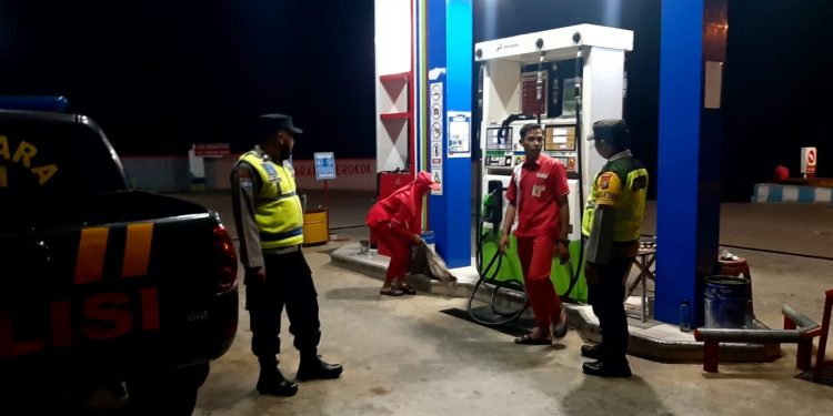 Jaga Harkamtibmas, Polisi Berpatroli di Kendal Ngawi