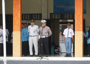 Siapkan Generasi Tangguh untuk Indonesia Emas, Satlantas Trenggalek Blusukan Sekolah-sekolah