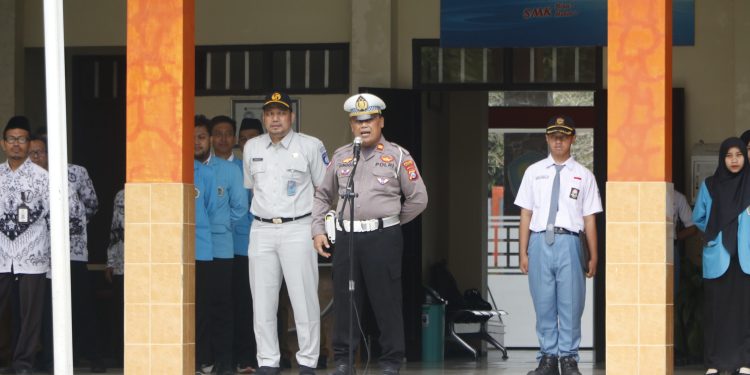 Siapkan Generasi Tangguh untuk Indonesia Emas, Satlantas Trenggalek Blusukan Sekolah-sekolah