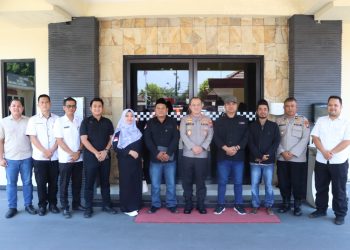 Pererat Sinergitas Jelang Pemilu, Kapolresta Mojokerto Silaturahmi Dengan Bawaslu