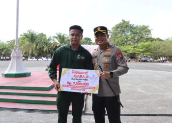 Peringatan Haornas, Kapolres Trenggalek Apresiasi Atlet PJB Sumbang Medali Porprov Jatim