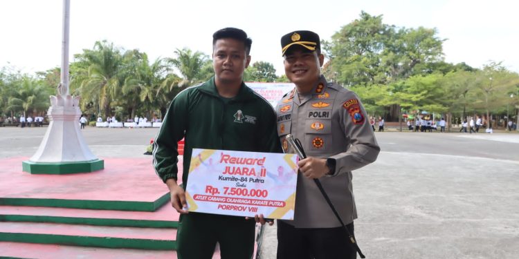 Peringatan Haornas, Kapolres Trenggalek Apresiasi Atlet PJB Sumbang Medali Porprov Jatim