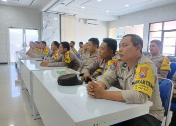 Tingkatkan Kinerja Bhabinkamtibmas,  Polres Ngawi Laksanakan Anev