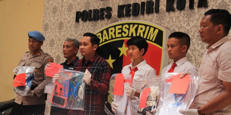 September 2023, Polres Kediri Kota Ungkap 6 Kasus, Diantaranya Tipu Gelap dan Pencurian