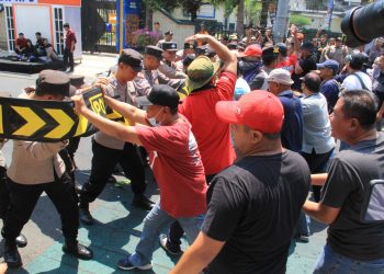 Sukseskan Pemilu 2024, Polres Kediri Kota Gelar Sispamkota