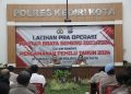 Gelar Latpra Ops Mantap Brata Semeru, Polres Kediri Kota Siap Amankan Pemilu 2024