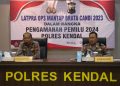 Dalam Rangka Pengamanan Pemilu 2024, Polres Kendal Gelar Latpra OPS Mantab Brata Candi 2023