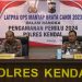Dalam Rangka Pengamanan Pemilu 2024, Polres Kendal Gelar Latpra OPS Mantab Brata Candi 2023