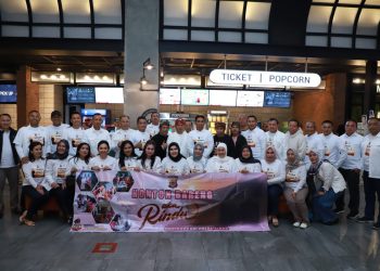 *Kapolda Jabar Bersama Pejabat Utama Polda Jabar Nobar Film Inspiratif “Aku Rindu”*