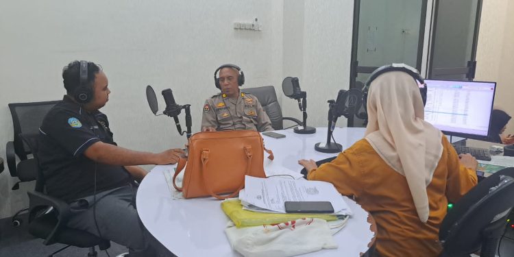 Podcast Bersama RSAL 105.3 FM, Polres Nganjuk Jabarkan Kesiapannya Hadapi Pemilu 2024