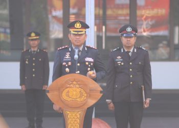 Polres Blitar Kota Gelar Upacara Peringatan Hari Kesaktian Pancasila