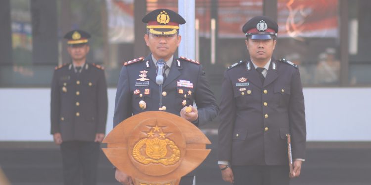 Polres Blitar Kota Gelar Upacara Peringatan Hari Kesaktian Pancasila
