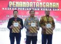 Polda Jatim Tandatangani Perjanjian Kerja Sama dengan FKG Unair dan PT. PLN (Persero)
