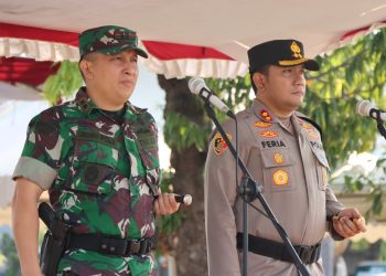 Jelang Pemilu 2024, Polres Kendal Gelar Apel Pasukan Operasi Mantap Brata Candi 2023/2024