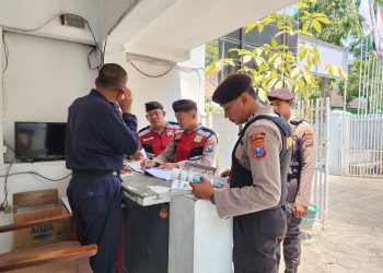 Pastikan Tahapan Pemilu 2024 Aman Pores Madiun Kota Gelar Patroli