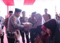 #Bahagianya Warga Ciamis dapat Bantuan Sumur Bor dan  Paket Sembako dari Operasi NCS Polri