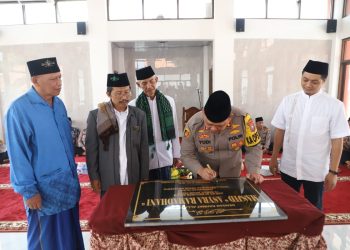 Permudah Akses Ibadah Warga, Kapolres Mojokerto Resmikan Masjid Asyra Ramadhani