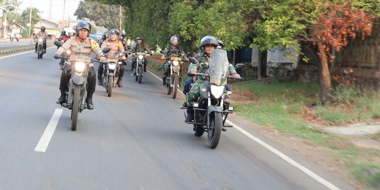 Patroli Dandim 0736 dan Kapolres Batang Intensifkan Patroli dalam Menjaga Keamanan