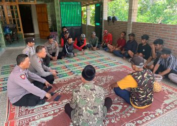 Sering Terjadi Karhutla, Polisi Di Trenggalek Ajak Pesanggem peduli jaga Hutan