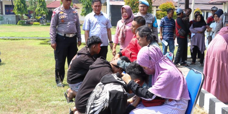Patroli Gabungan, Polisi Amankan 106 Pemuda yang Meresahkan Warga